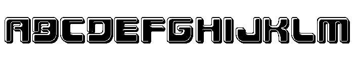 Deacon Blues Bevel FONT