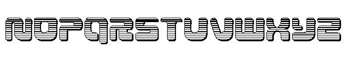Deacon Blues Chrome Font LOWERCASE