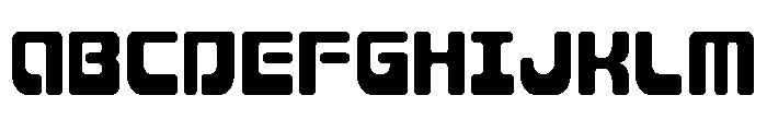 Deacon Blues Condensed Font UPPERCASE