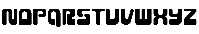 Deacon Blues Condensed Font UPPERCASE