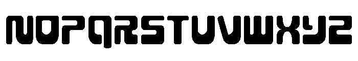 Deacon Blues Condensed Font LOWERCASE
