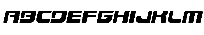 Deacon Blues Expanded Italic FONT