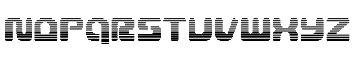 Deacon Blues Gradient Font UPPERCASE