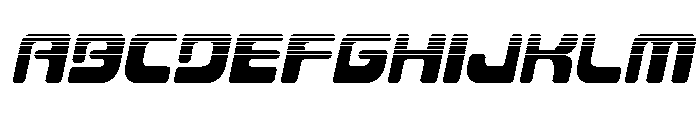 Deacon Blues Halftone Italic FONT