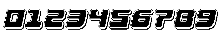 Deacon Blues Punch Italic Font OTHER CHARS