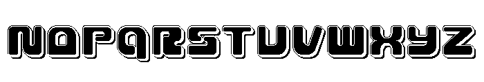 Deacon Blues Punch Font UPPERCASE