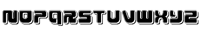Deacon Blues Punch Font LOWERCASE