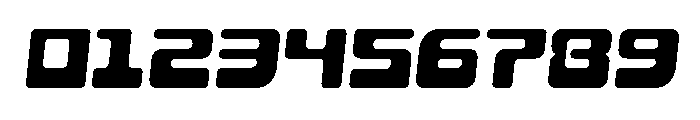 Deacon Blues Semi-Italic Font OTHER CHARS