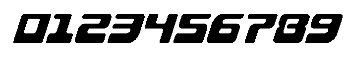 Deacon Blues Super-Italic Font OTHER CHARS