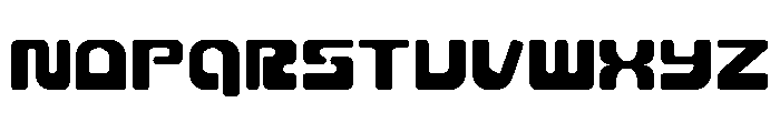 Deacon Blues Font UPPERCASE