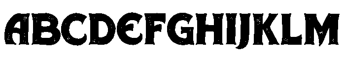 Deadfrog Personal Use Only Reg Font UPPERCASE