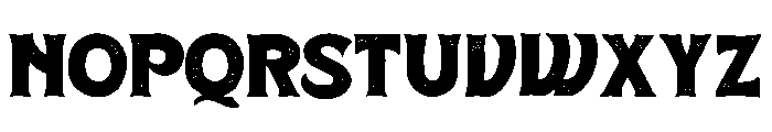 Deadfrog Personal Use Only Reg Font UPPERCASE