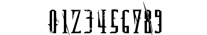 Deadly Black Chain Extended Font OTHER CHARS