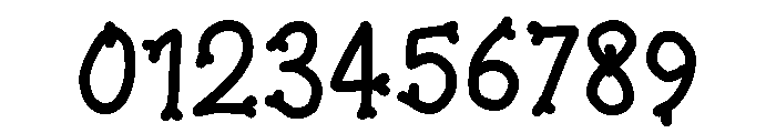Deadly Bones Font OTHER CHARS