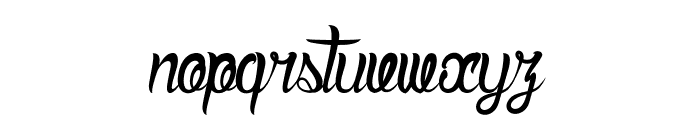 Deadly Inked_PersonalUseOnly Font LOWERCASE