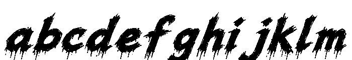 Deadly Target Italic Demo Italic FONT
