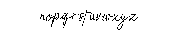 Dear August Demo Font LOWERCASE