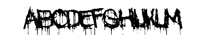 Dear Mr Pazuzu FONT