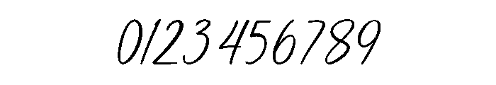 Dear Script Font OTHER CHARS