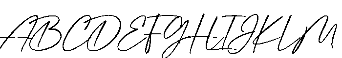 Dear Script Font UPPERCASE