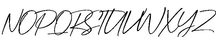 Dear Script Font UPPERCASE
