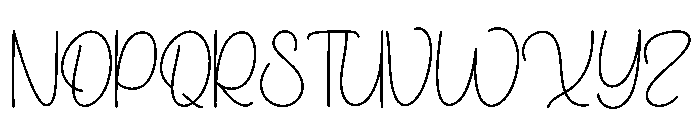 Dearing Font UPPERCASE