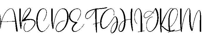 Deary Beauty Font UPPERCASE