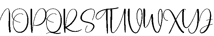 Deary Beauty Font UPPERCASE
