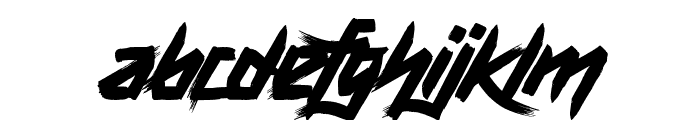 Death Knell Font LOWERCASE