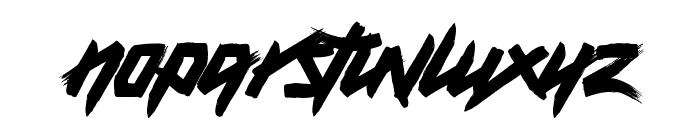 Death Knell Font LOWERCASE