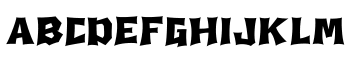 Death Squire Font UPPERCASE