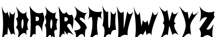 Death Thorn Font UPPERCASE