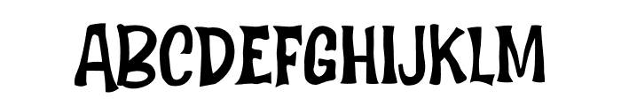 Death World Free Trial Font UPPERCASE