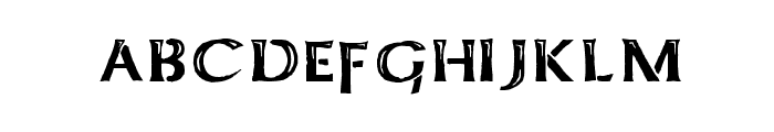 Deathhead KeltCaps Font LOWERCASE