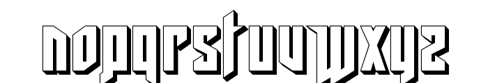 Deathshead 3D Font UPPERCASE