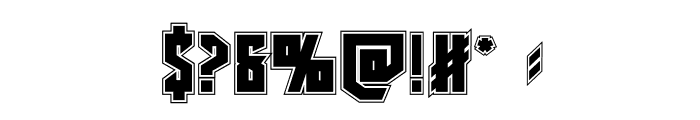 Deathshead Academy Font OTHER CHARS