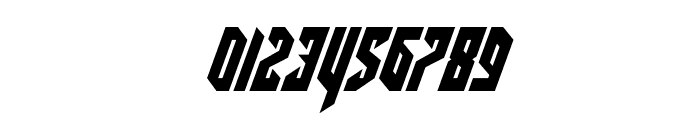 Deathshead Condensed Italic Font OTHER CHARS