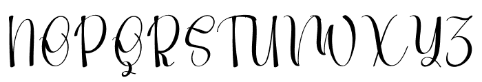 December Celebrate Font UPPERCASE