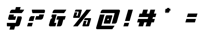 Deceptibots Title Italic Font OTHER CHARS