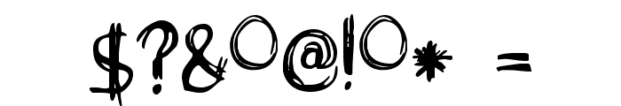 DecoPimp Font OTHER CHARS