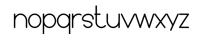 Decoding Font LOWERCASE