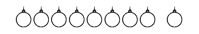 Decorative Lights Font OTHER CHARS
