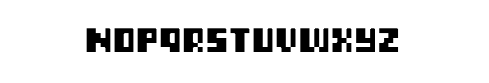 Decrypted Font UPPERCASE