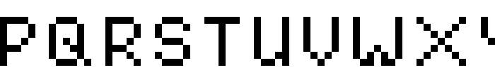DeeCe Regular Font UPPERCASE