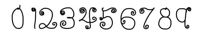 DeeDeeScribble Font OTHER CHARS