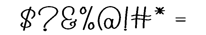 Deep House Font OTHER CHARS