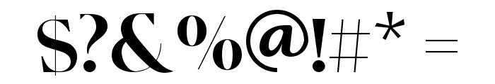 Defgik Serif Regular Font OTHER CHARS