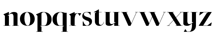 Defgik Serif Regular Font LOWERCASE