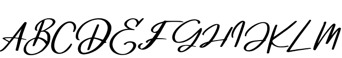 DeglasFREE Font UPPERCASE