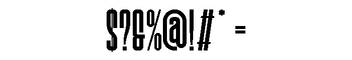 Degolan Font OTHER CHARS